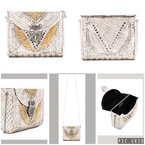 St Xavier metal crossbody bag